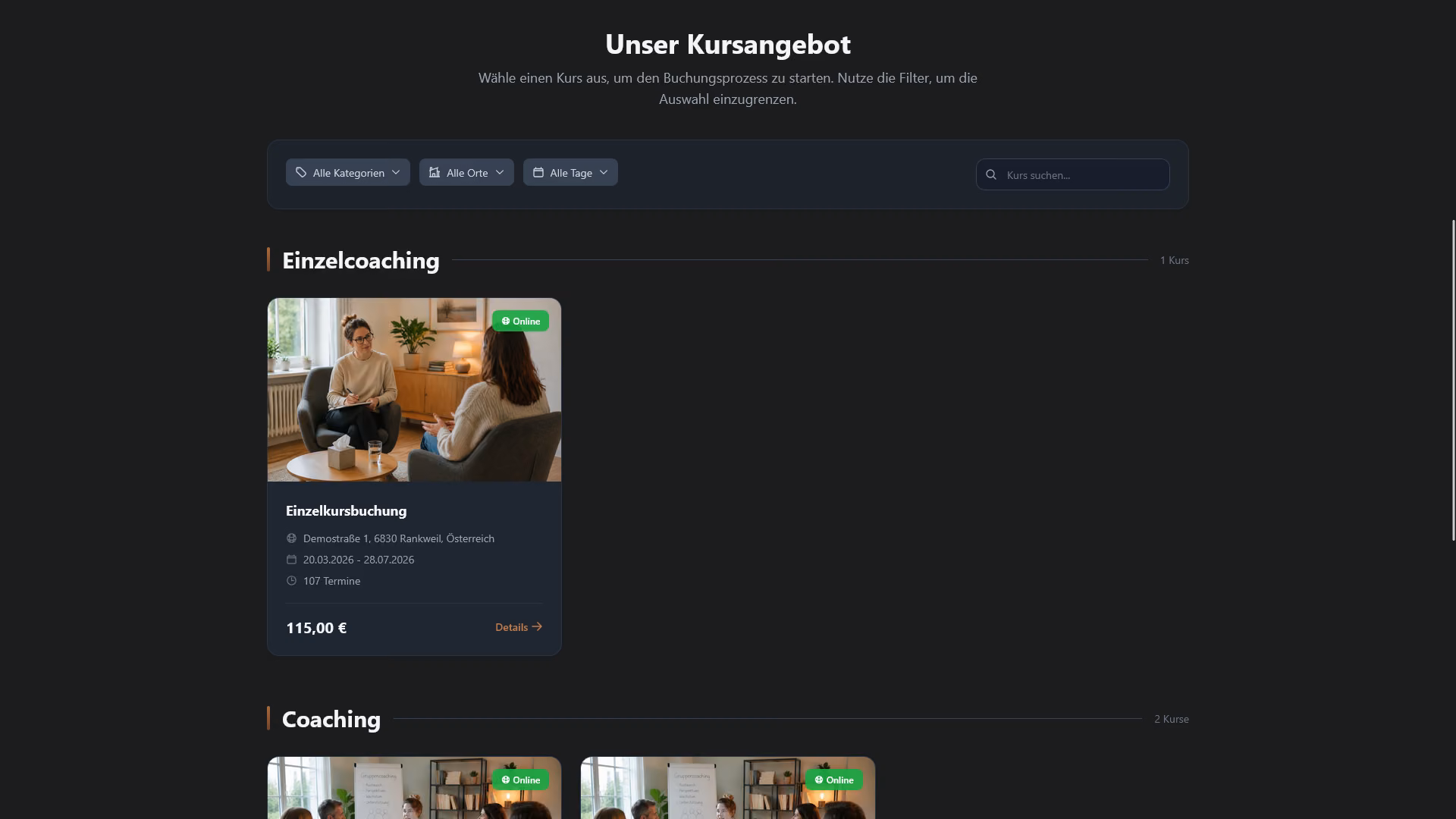 Ein kompletter Onlineshop inclusive