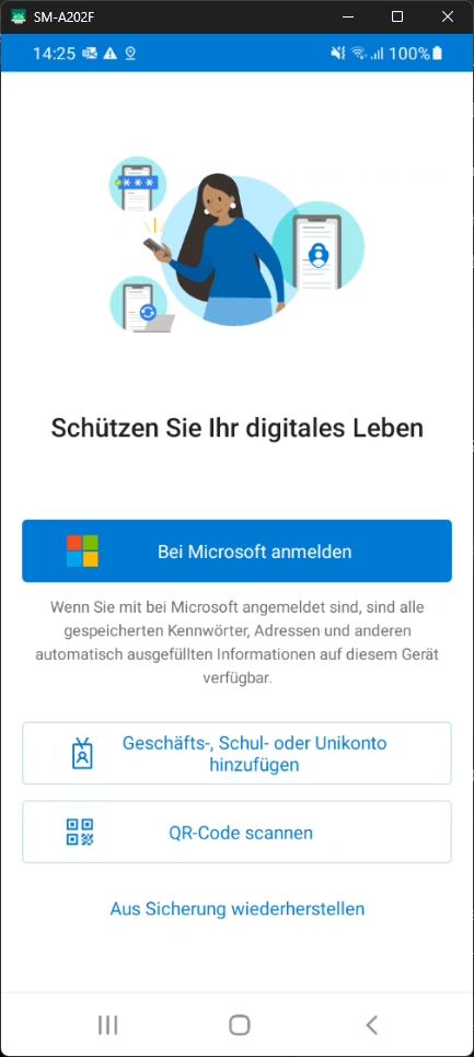 Microsoft
Authenticator