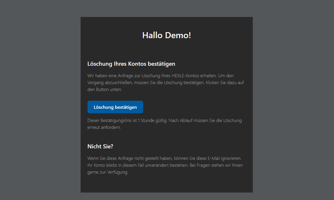 Benutzername ändern